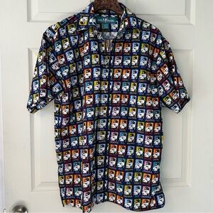 Big Dogs Size Medium Multicolor Men's Shirt